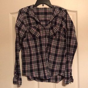 Forever 21 Plaid Button Down